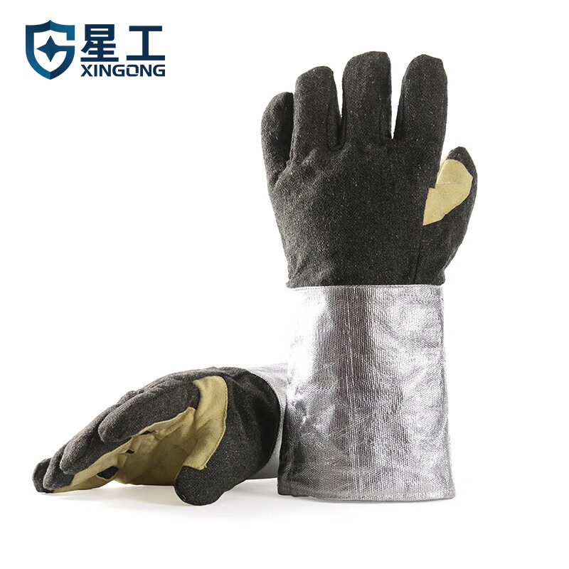 星工（XINGGONG）耐高温手套 1000度隔热防烫阻燃工业防护 1付 AA5334850